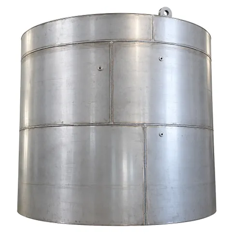 Imagen del producto relacionado Tanque de Acero Inoxidable de 20.000 Litros a Medida - Tanque de acero inoxidable de 20.000 litros de referencia (20 m³), a medida, para agua de proceso, reserva en planta y otros…