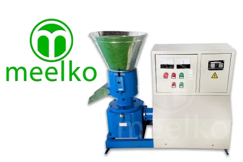 Imagen del producto relacionado Peletizadora Eléctrica MKFD300C de 300 mm y 22 kW - La MKFD300C es una peletizadora eléctrica con matriz de 300 mm y motor de 22 kW. Produce pellets de alta calidad para alimen…