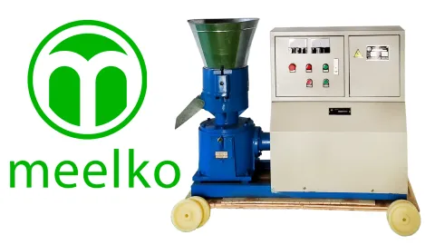 Imagen del producto relacionado Peletizadora MKFD230C 230 mm para Producir Alimento Balanceado - La MKFD230C es una peletizadora eléctrica de 230 mm que produce 120 a 200 kg/h de alimento balanceado en pellets. Está pensa…