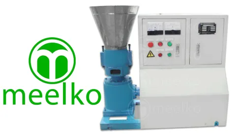 Imagen del producto relacionado Peletizadora MKFD150C 150 mm para Alimento Balanceado - La MKFD150C es una peletizadora eléctrica de 150 mm y 4 kW que produce entre 60 y 120 kg/h de alimento balanceado para aves…