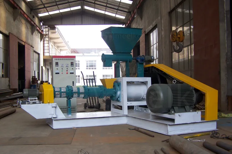 Imagen 3 del producto Extrusora de Alimento para Gatos MKED160B, 1000-1200 kg/h - Extrusora MKED160B para croquetas de alimento para gatos, con 90 kW y una capacidad de 1000 a 1200 kg/h. Sirve para moldear…